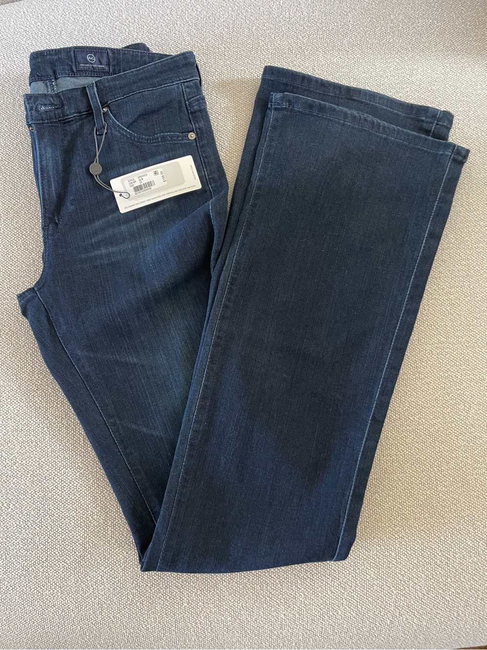 AG Adriano Goldschmied Dark Navy Bootcut Jeans
